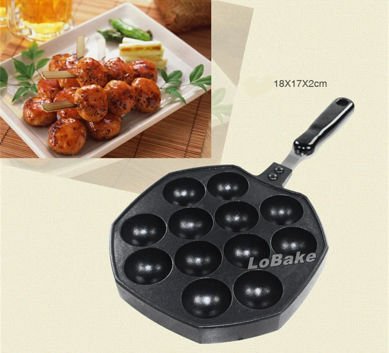 High quality metal ball dia.4cm Octopus Barbecue Plate Burning Stove With Handle Plate Takoyaki Burning Board Cake Tools Pans
High quality metal ball dia.4cm Octopus Barbecue Plate Burning Stove With Handle Plate Takoyaki Burning Board Cake Tools Pans