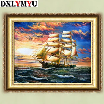 Craft Needlework Gift Scenery Picture 5D Diy Diamond Painting Cross Stitch Sailboat Full Diamond Embroidery Square Drill Mosaic
Craft Needlework Gift Scenery Picture 5D Diy Diamond Painting Cross Stitch Sailboat Full Diamond Embroidery Square Drill Mosaic