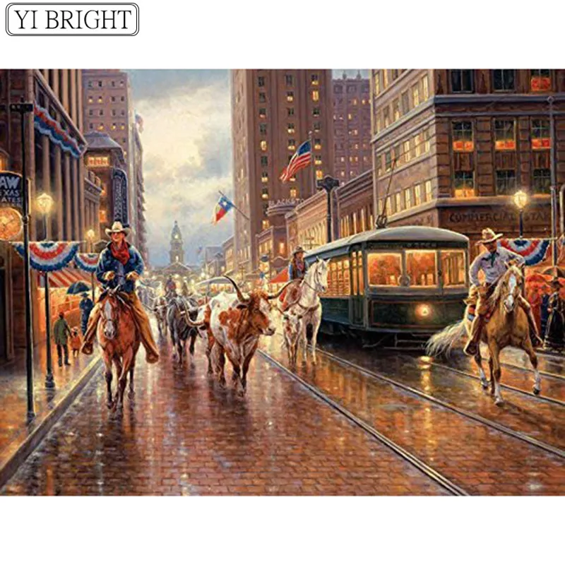 5D DIY Full Square Diamond Painting Cross Stitch SunsOut Old Downtown 3D Diamond Embroidery Rhinestone Mosaic Home Decoration
5D DIY Full Square Diamond Painting Cross Stitch SunsOut Old Downtown 3D Diamond Embroidery Rhinestone Mosaic Home Decoration