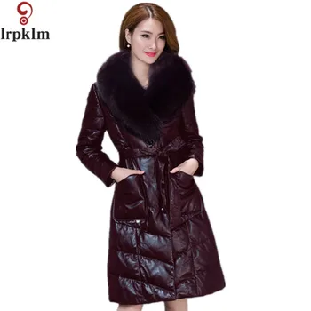 2016 New! Winter Faux Fur Coat Long Large Fur Collar Warm Thick PU Leather Jacket Women Plus Size Winter Jackets And Coats YY203
2016 New! Winter Faux Fur Coat Long Large Fur Collar Warm Thick PU Leather Jacket Women Plus Size Winter Jackets And Coats YY203