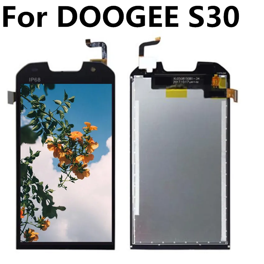 For DOOGEE S30 LCD Display+Touch Screen Digitizer Assembly Replacement for DOOGEE S 30 lcd
For DOOGEE S30 LCD Display+Touch Screen Digitizer Assembly Replacement for DOOGEE S 30 lcd