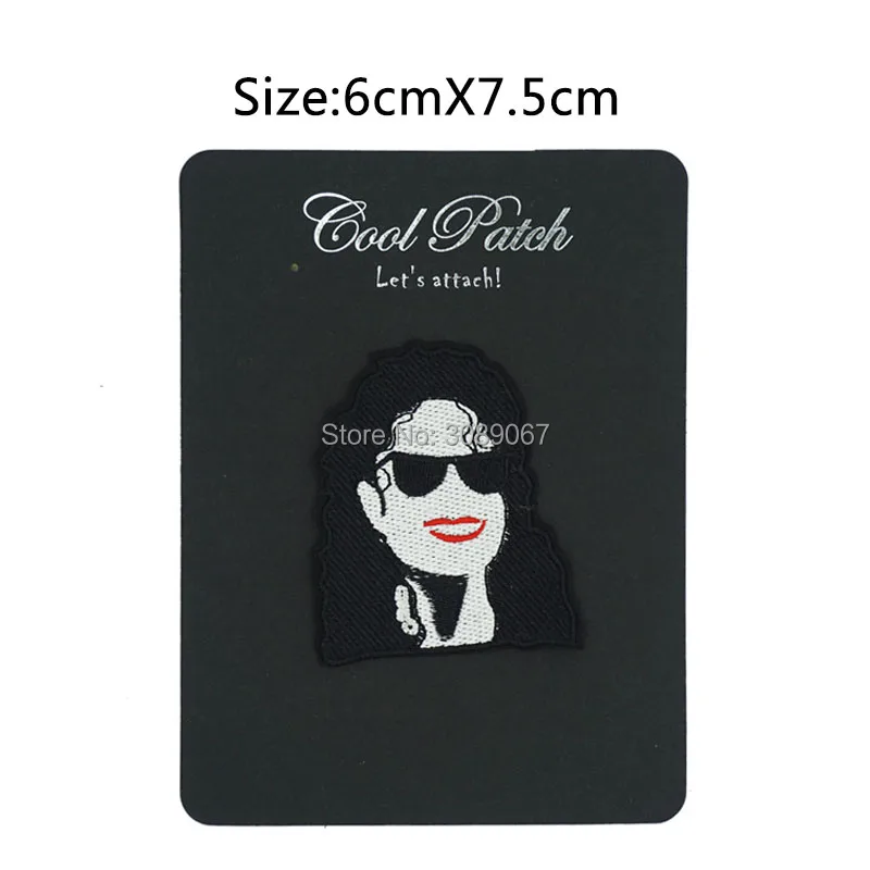 MICHAEL JACKSON Face Logo Iron On Patches Embroidered badge rockabilly music band singer dancer applique for teens t-shirt cap
MICHAEL JACKSON Face Logo Iron On Patches Embroidered badge rockabilly music band singer dancer applique for teens t-shirt cap