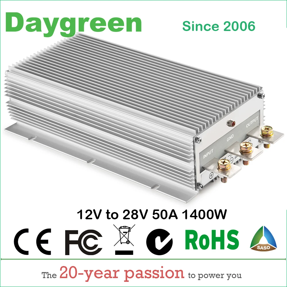 12V TO 28V 50A WHOLESALE STEP UP DC DC CONVERTER CHARGER PROMOTION 50 AMP 1400Watt A1U2850 FOR CHARGING 24V AUXILIARY BATTERY
12V TO 28V 50A WHOLESALE STEP UP DC DC CONVERTER CHARGER PROMOTION 50 AMP 1400Watt A1U2850 FOR CHARGING 24V AUXILIARY BATTERY