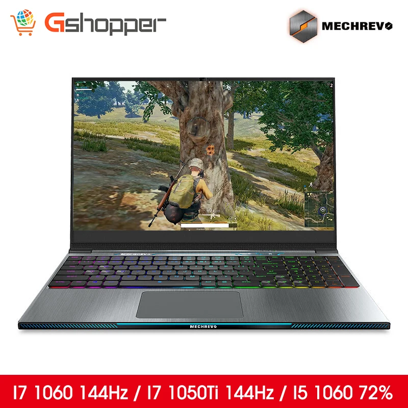 

MECHREVO Z2 I5/I7 1050Ti 1060 144 15.6 Inch Intel 8th Laptop Gaming Laptop Windows 10 Notebook i7-8750h 1TB mechanical keyboard