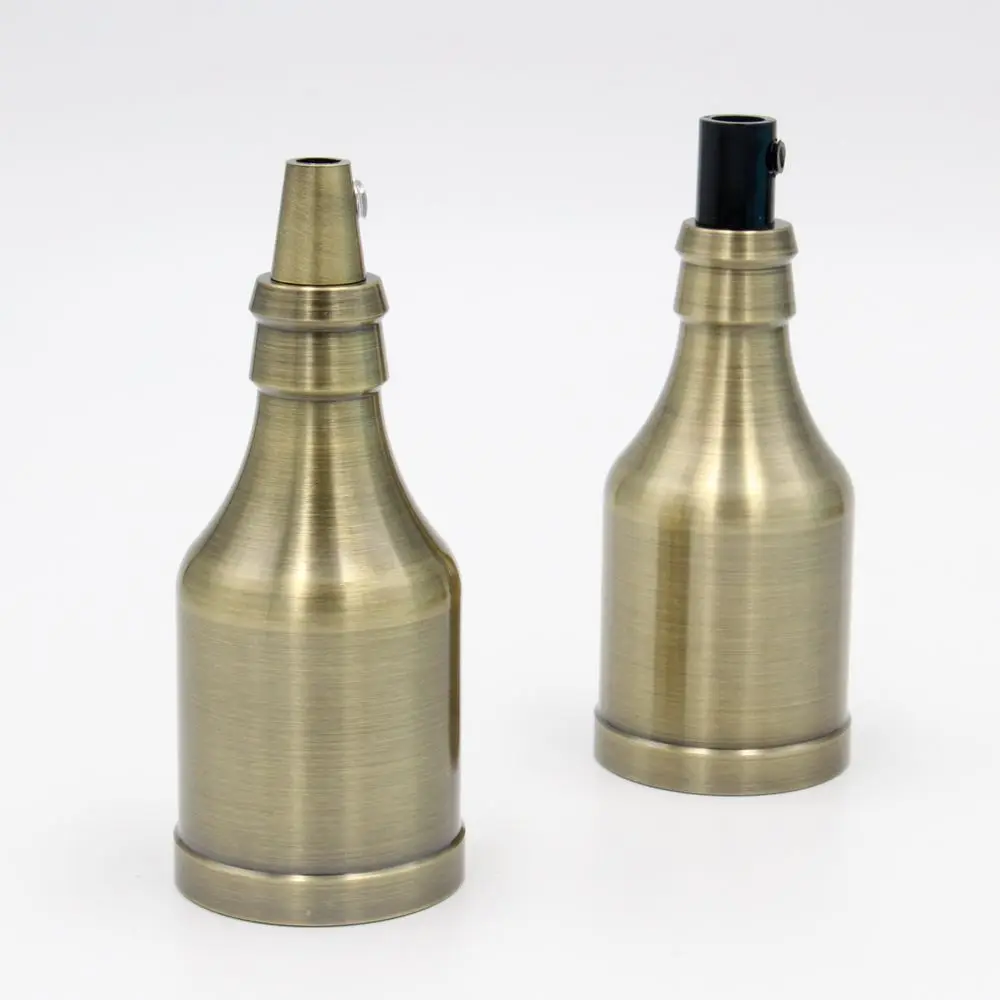 2 Pieces Retro Lamp Socket Bulb Holder E27 Bottle Shape Metal Vintage Pendant Light Fittings For Bar Decoration
2 Pieces Retro Lamp Socket Bulb Holder E27 Bottle Shape Metal Vintage Pendant Light Fittings For Bar Decoration
