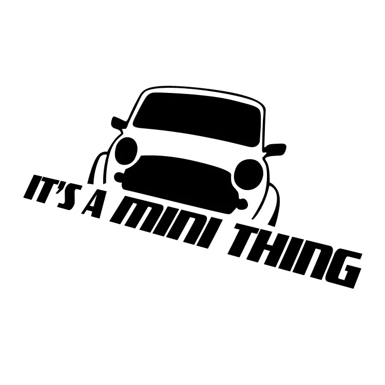 JL 20x8cm It is a mini thing Decal Sticker Styling Window Door Body Decoration For BMW Mini Cooper R50 R52 R53 R56 R57 R58 R60
JL 20x8cm It is a mini thing Decal Sticker Styling Window Door Body Decoration For BMW Mini Cooper R50 R52 R53 R56 R57 R58 R60