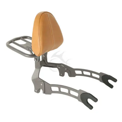 Motorcycle Titanium Powder Coat Sissy Bar & Backrest Luggage Rack For Indian Scout 15-18 16 sixty 2016-2018
Motorcycle Titanium Powder Coat Sissy Bar & Backrest Luggage Rack For Indian Scout 15-18 16 sixty 2016-2018