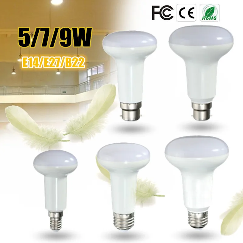 LED Light Bulb R50 R63 R80 E14 E27 B22 5W 7W 9W 5730SMD Reflector Light Lamp Bulb Pure Warm Natural White Lighting AC85-265V
LED Light Bulb R50 R63 R80 E14 E27 B22 5W 7W 9W 5730SMD Reflector Light Lamp Bulb Pure Warm Natural White Lighting AC85-265V