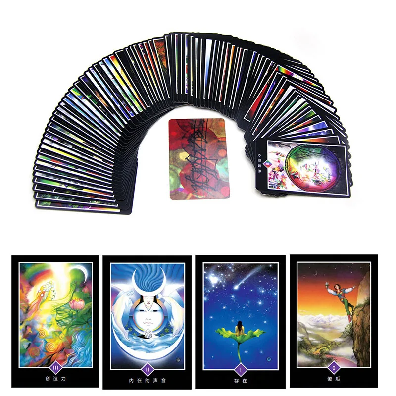 2 kinds of Osho Tarot Cards Factory Made High Quality Tarot Card With Colorful Box, Cards Game, Board Game
2 kinds of Osho Tarot Cards Factory Made High Quality Tarot Card With Colorful Box, Cards Game, Board Game