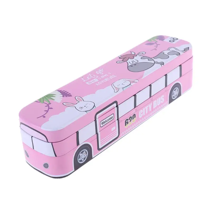 Creative Cartoon Bus Modeling Pen Pencil Case Large Capacity Double Layers Box School Supplies Student Gifts
Creative Cartoon Bus Modeling Pen Pencil Case Large Capacity Double Layers Box School Supplies Student Gifts