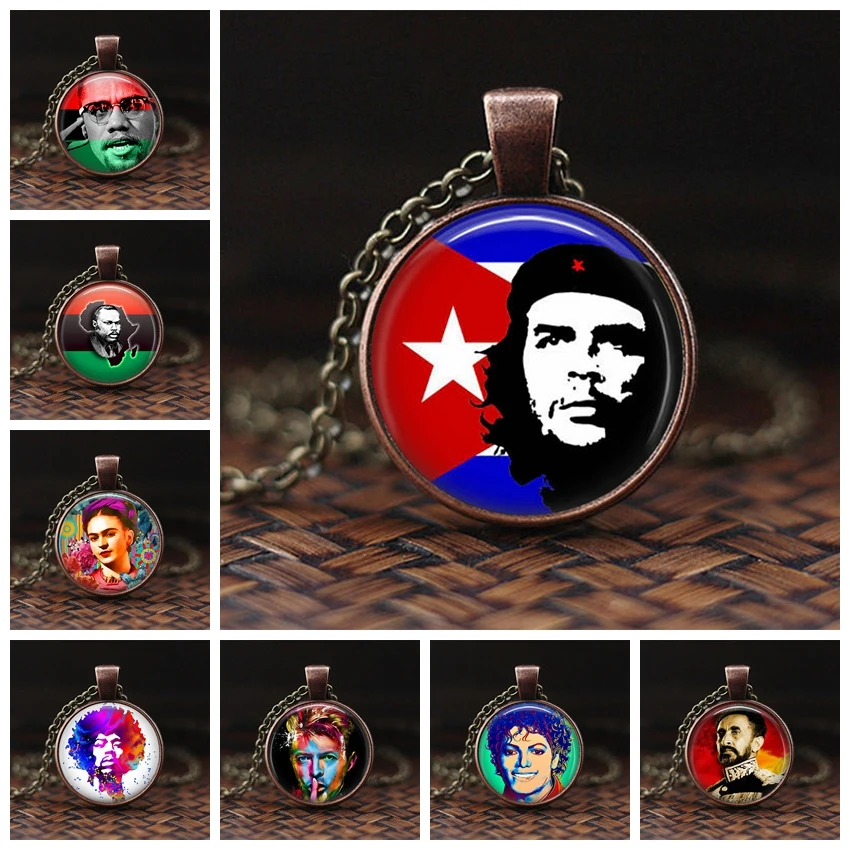 2018 New Fashion Che Guevara Martin Luther King Jimi Hendrix Malcolm X Glass Cabochon Pendent Necklace For Men And Women Gift
2018 New Fashion Che Guevara Martin Luther King Jimi Hendrix Malcolm X Glass Cabochon Pendent Necklace For Men And Women Gift