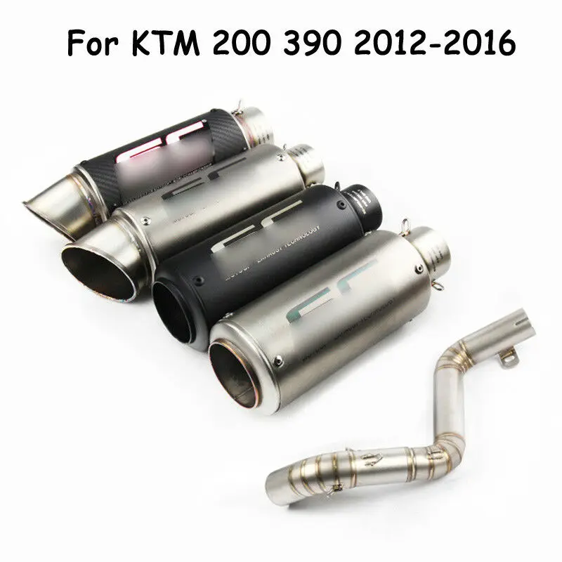 Duke 390 Motorcycle Exhaust Tail Pipe Mid Link Tube For KTM Duke 390 200 Slip On 2012-2016 Moto Exhaust Modified No DB Killer
Duke 390 Motorcycle Exhaust Tail Pipe Mid Link Tube For KTM Duke 390 200 Slip On 2012-2016 Moto Exhaust Modified No DB Killer