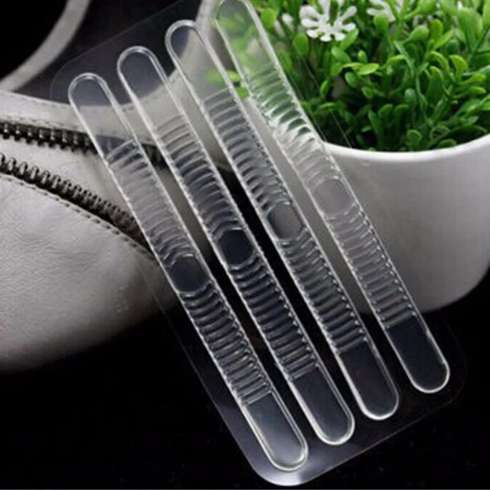 New Fashion Shoe Insert Pad Insole Clear Silicone Gel Heel Cushion protector 4pcs/Pack
New Fashion Shoe Insert Pad Insole Clear Silicone Gel Heel Cushion protector 4pcs/Pack
