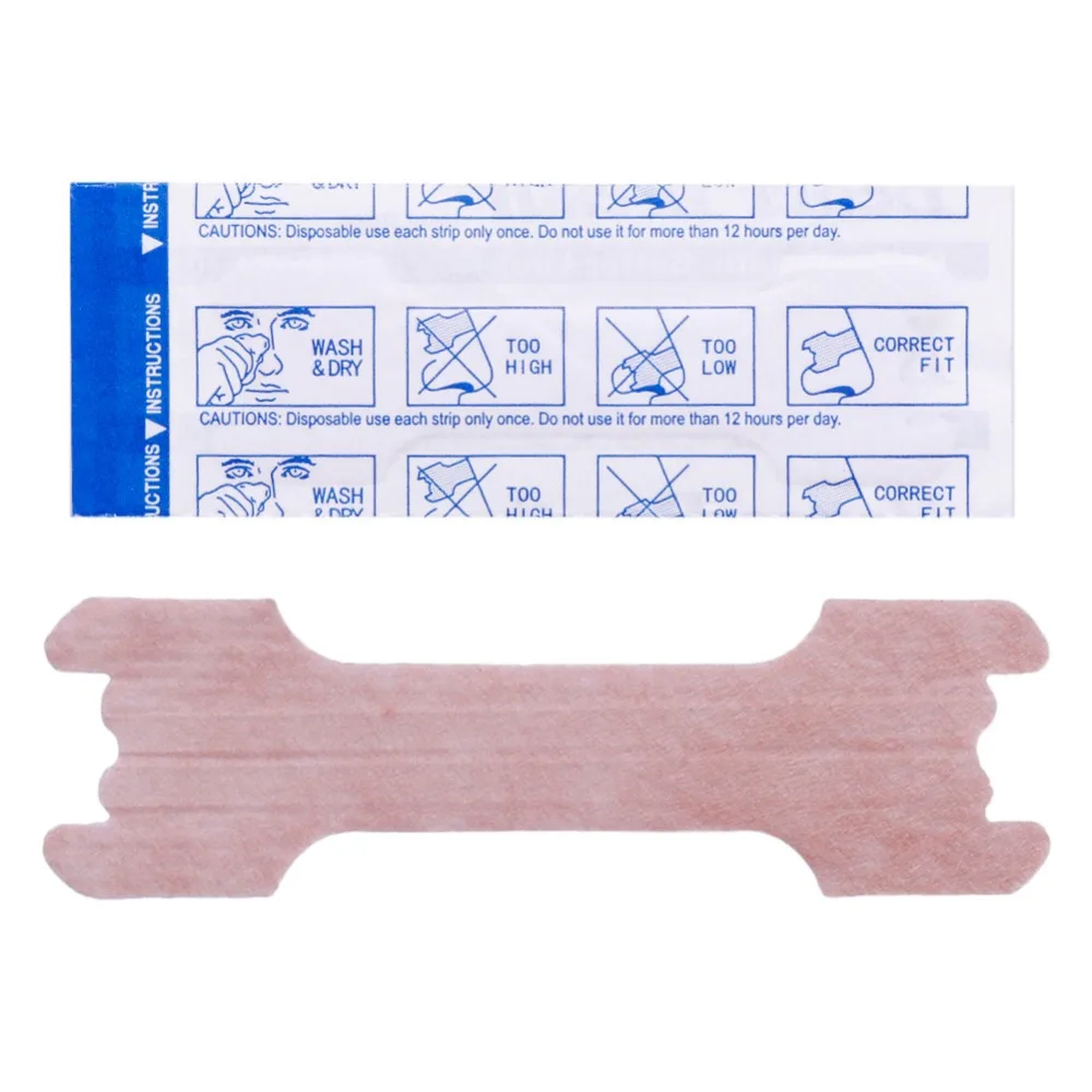 1PC Better Breathe Anti Snoring Patches Sleep Right Aid to Stop Snore Nasal Strips Improve Sleep Product Health Care #279834
1PC Better Breathe Anti Snoring Patches Sleep Right Aid to Stop Snore Nasal Strips Improve Sleep Product Health Care #279834