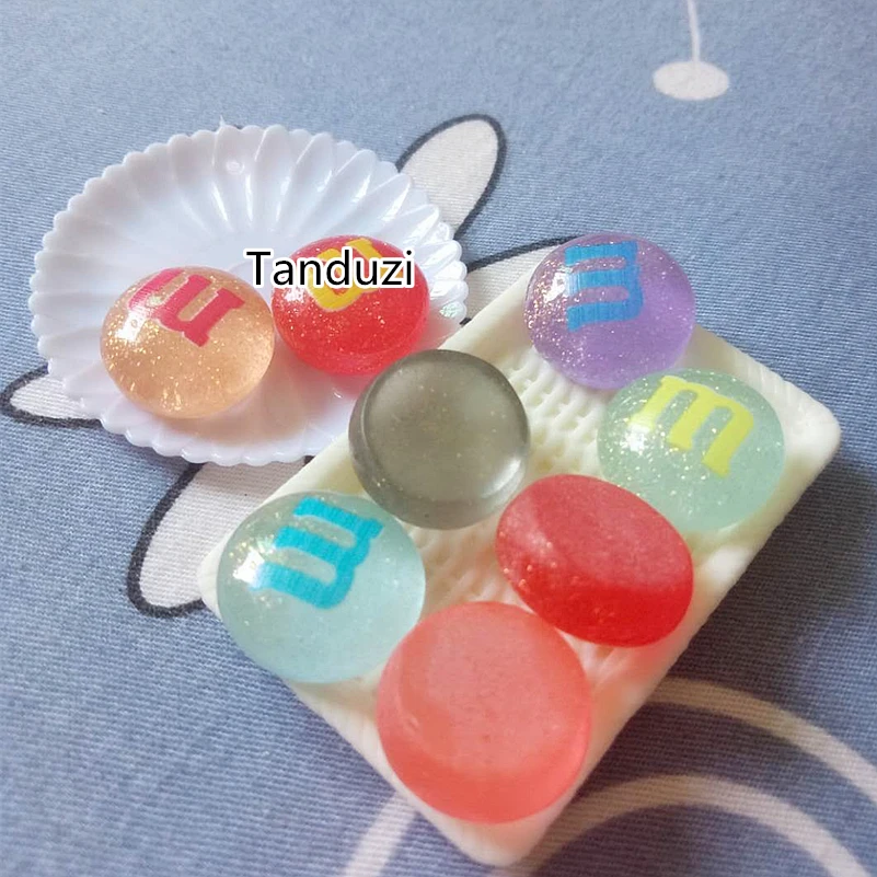 Tanduzi 100pcs Wholesale Cute Glitter Resin Bean Flatback Mini Bean Resin Cabochon Chocolate Bean Resin Cream DIY
Tanduzi 100pcs Wholesale Cute Glitter Resin Bean Flatback Mini Bean Resin Cabochon Chocolate Bean Resin Cream DIY