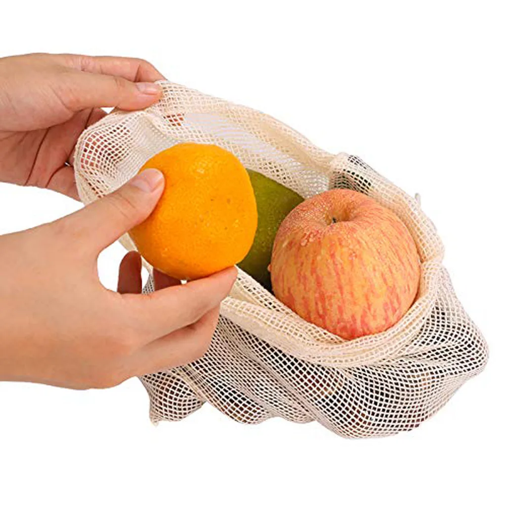6PCS Reusable Vegetable Bags Home Kitchen Fruit And Vegetable Storage Mesh Bags Kitchen Drawstring Washable Eco Friendly Bag
6PCS Reusable Vegetable Bags Home Kitchen Fruit And Vegetable Storage Mesh Bags Kitchen Drawstring Washable Eco Friendly Bag