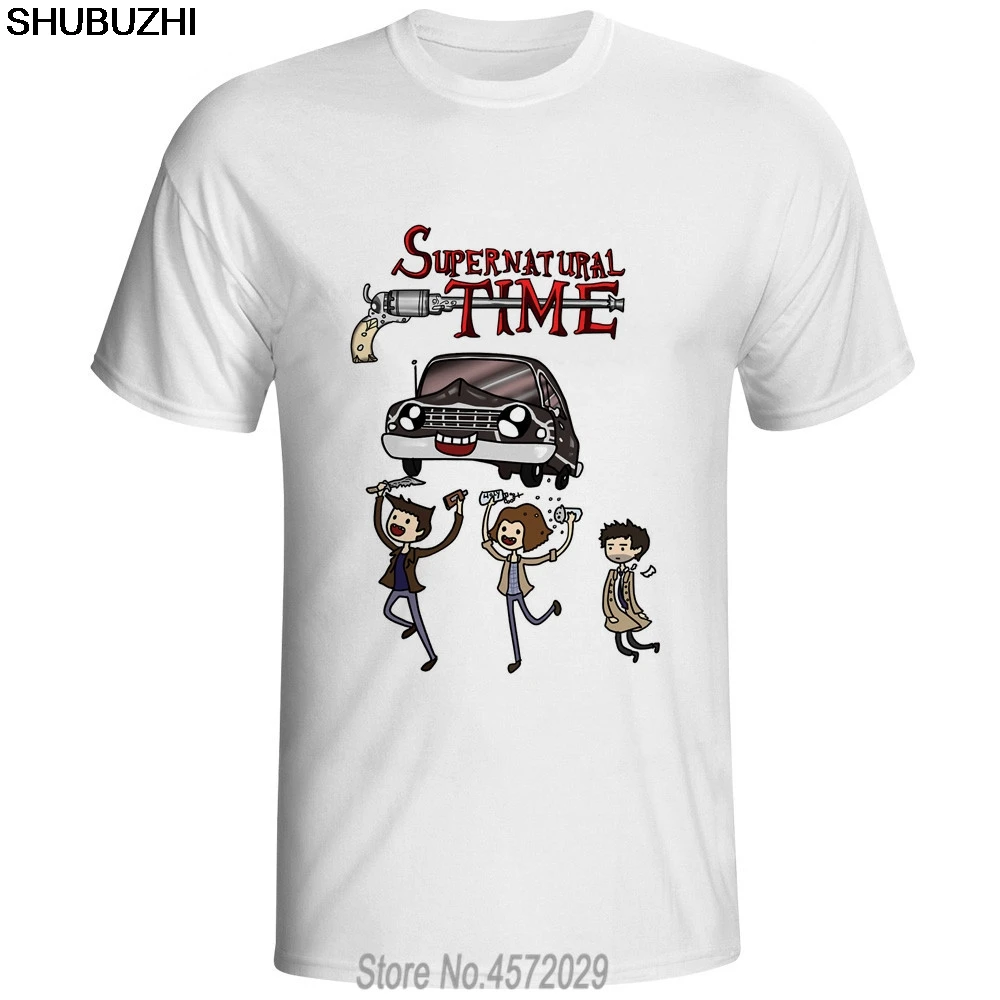 Supernatural Time men Funny T Shirts Short Sleeve Tee Shirts cotton top tees summer new brand euro size
Supernatural Time men Funny T Shirts Short Sleeve Tee Shirts cotton top tees summer new brand euro size