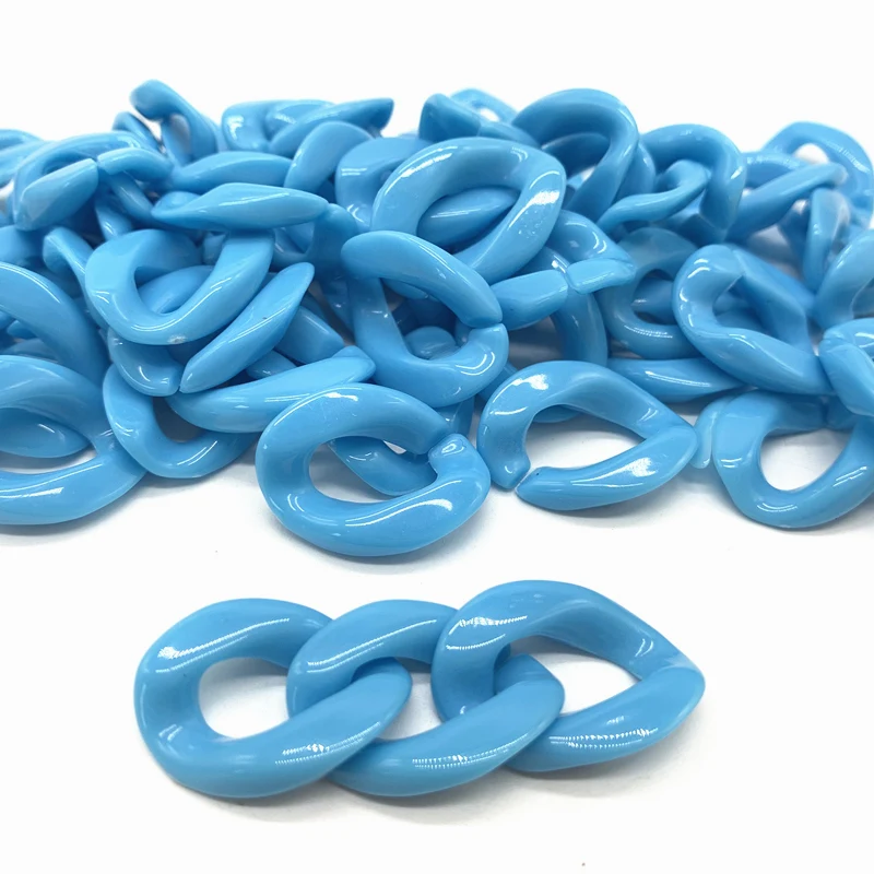 New 20pcs/16x22mm Acrylic Chain Links DIY Charm Accessories for Jewelry Making# QE05
New 20pcs/16x22mm Acrylic Chain Links DIY Charm Accessories for Jewelry Making# QE05
