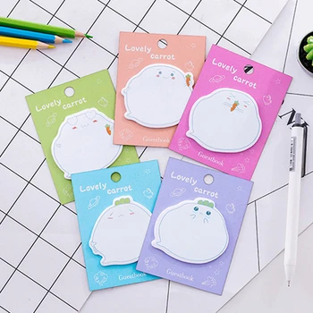 FangNymph Sticker Self-adhesive Sticky Notes Kawaii Radish head Planner Memo Pad Flake Post Offce Supplies Student Stationery
FangNymph Sticker Self-adhesive Sticky Notes Kawaii Radish head Planner Memo Pad Flake Post Offce Supplies Student Stationery
