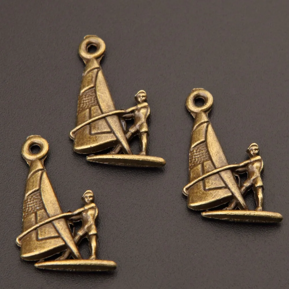 10 pieces/lot 23mm Antique Tibetan Silver Sail boat Charms Pendant Bracelet Necklace antique bronze plated DIY beads 64-1181
10 pieces/lot 23mm Antique Tibetan Silver Sail boat Charms Pendant Bracelet Necklace antique bronze plated DIY beads 64-1181