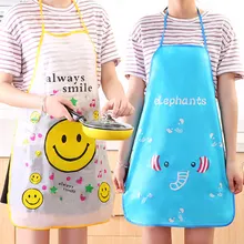 Atacado de alta qualidade sanitária bib mangas sexy cozinha avental engraçado barista cozinha personalizado para mulher PVC frete grátis(China)