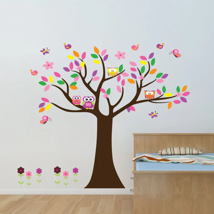 Colorful Tree Owl Removable Vinyl Decal Mural Home Decor Wall Sticker Drop Shipping
Colorful Tree Owl Removable Vinyl Decal Mural Home Decor Wall Sticker Drop Shipping