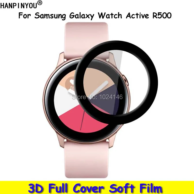 For Samsung Galaxy Watch Active R500 3D Curved Cambered Full Cover Soft PET Film Screen Protector (Not Tempered Glass)
For Samsung Galaxy Watch Active R500 3D Curved Cambered Full Cover Soft PET Film Screen Protector (Not Tempered Glass)