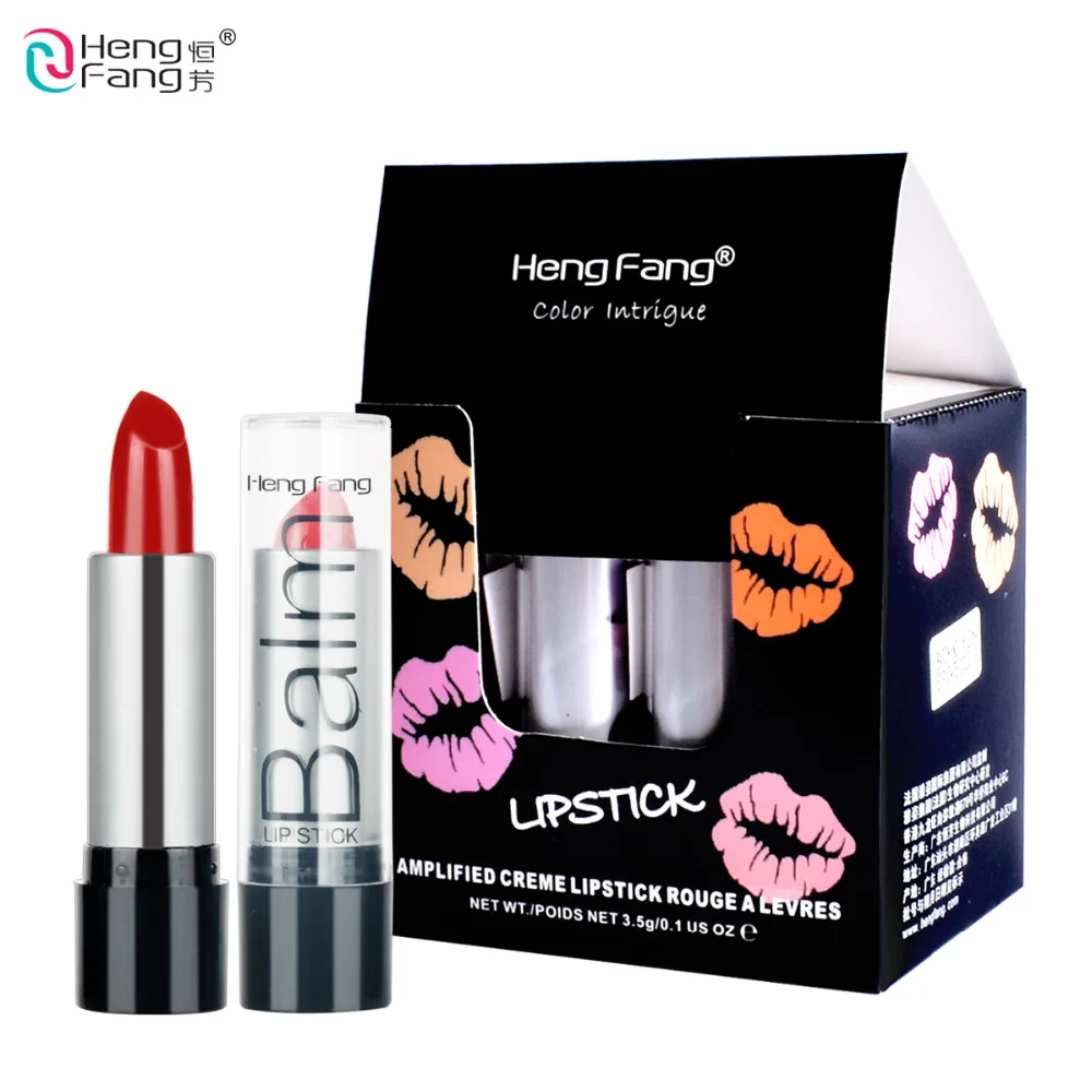 12Pcs/Lot Waterproof Nutritious 12 Lipstick Easy To Wear Cosmetic 3.5gx12 Profession Lips Makeup Brand HengFang #H113-H128
12Pcs/Lot Waterproof Nutritious 12 Lipstick Easy To Wear Cosmetic 3.5gx12 Profession Lips Makeup Brand HengFang #H113-H128