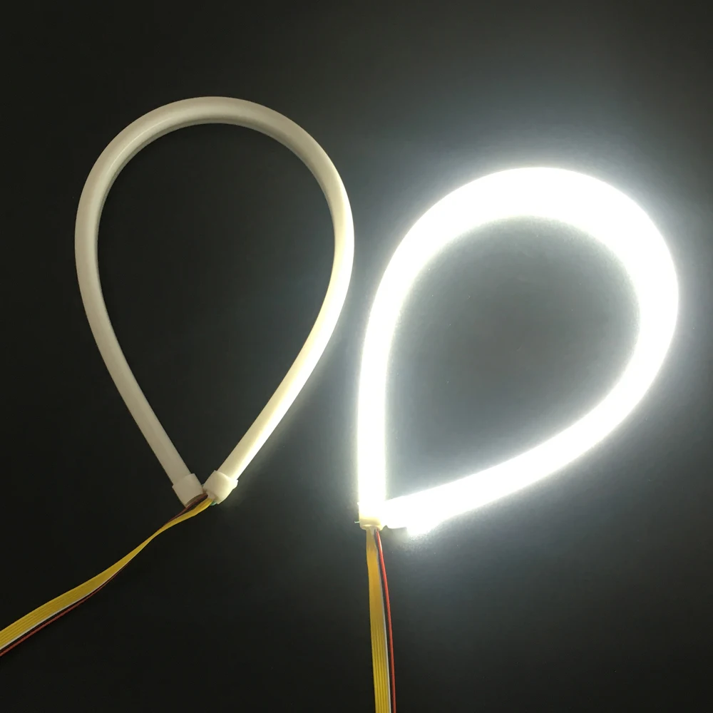 45cm Waterproof Amber Flowing Day Lights LED Strip Light 12V Flexible DRL Headlight Strip For Audi A6 C6 A3 80 Signal Turn Lamp
45cm Waterproof Amber Flowing Day Lights LED Strip Light 12V Flexible DRL Headlight Strip For Audi A6 C6 A3 80 Signal Turn Lamp