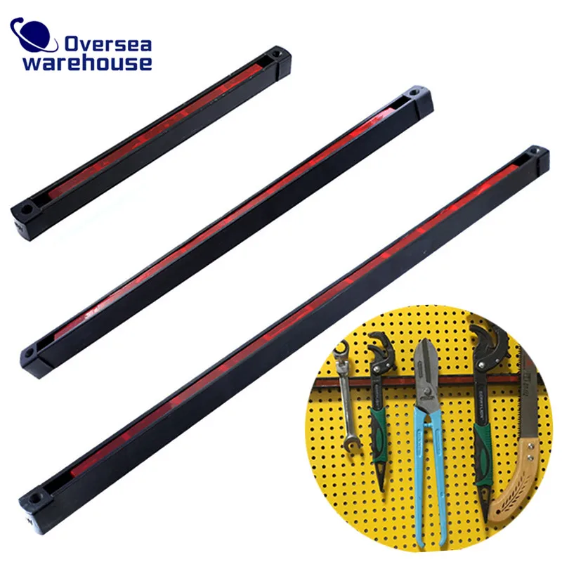 Double Side Magntic Tool Holder Bar 12"/18"/24" Strong Magnet Holder Strips Kitchen Organizer Knife Racks Heavy Duty
Double Side Magntic Tool Holder Bar 12"/18"/24" Strong Magnet Holder Strips Kitchen Organizer Knife Racks Heavy Duty