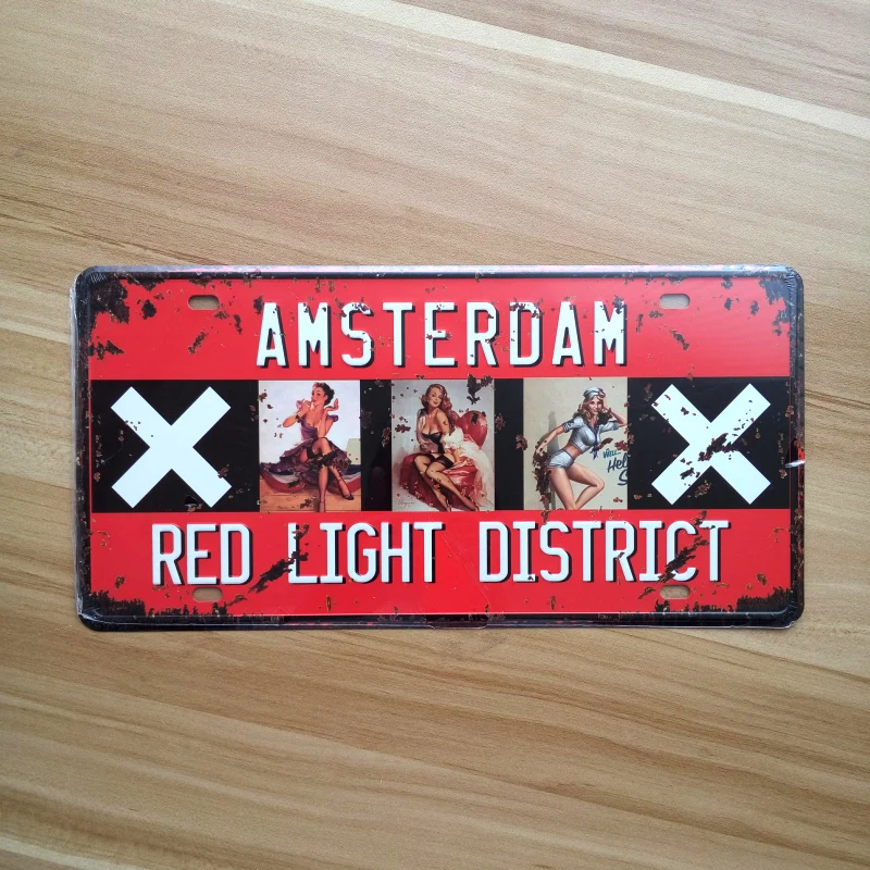 Top fashion RZ1530-029 Vintage Metal painting "amsterdam" car license plate wall painting art fashion crafts decoration 15x30 cm
Top fashion RZ1530-029 Vintage Metal painting "amsterdam" car license plate wall painting art fashion crafts decoration 15x30 cm