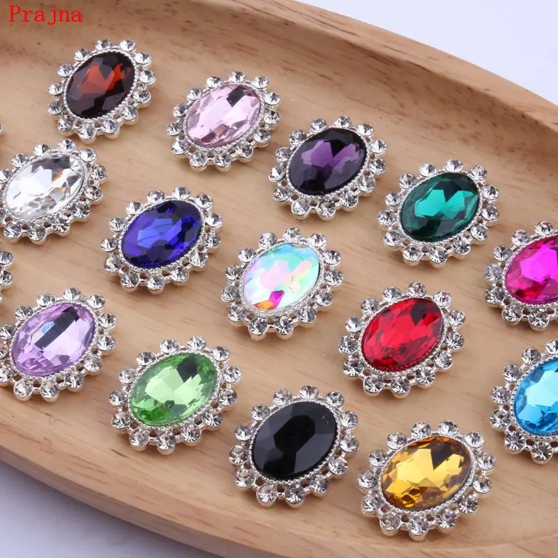 Prajna Metal Rhinestone Buttons Colors Rhinestones Silver Bling For Hand Craft AB Decorative Crystal Buttons For Wedding Dress
Prajna Metal Rhinestone Buttons Colors Rhinestones Silver Bling For Hand Craft AB Decorative Crystal Buttons For Wedding Dress