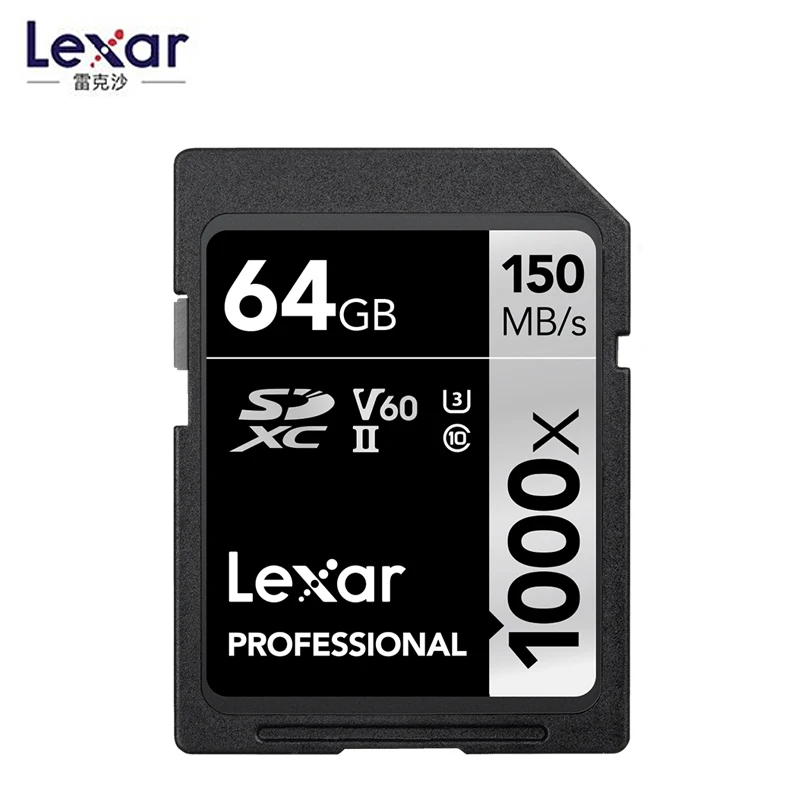 Lexar sd 1000X 64G