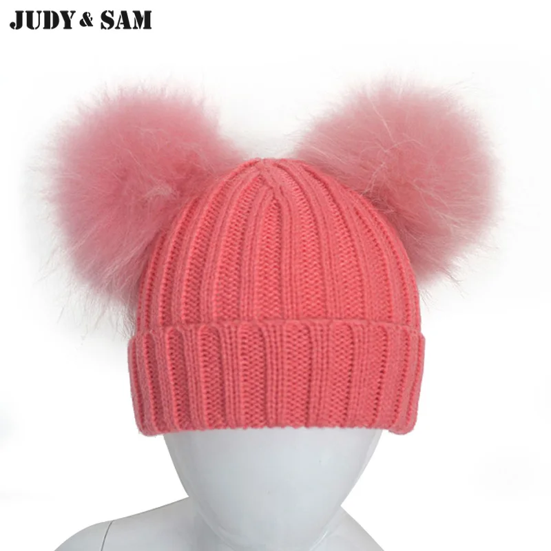 Judy&Sam Big Real Fur Pom Pom Hat for Boys and Girls Super Stylish Double Raccoon Fur Pompom Caps for Kids
Judy&Sam Big Real Fur Pom Pom Hat for Boys and Girls Super Stylish Double Raccoon Fur Pompom Caps for Kids