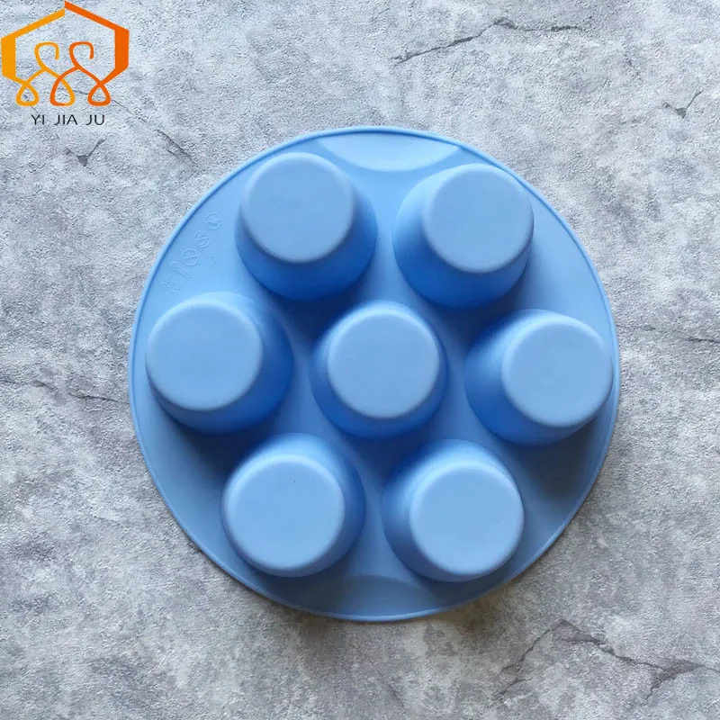 7 Holes Round Muffin Cup Cake Silicone Mold Ice Grid Jelly Mold Pudding Mousse Mould DIY Kitchen Baking Tools Cake Decoration
7 Holes Round Muffin Cup Cake Silicone Mold Ice Grid Jelly Mold Pudding Mousse Mould DIY Kitchen Baking Tools Cake Decoration