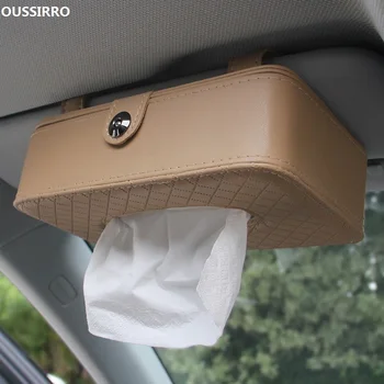 OUSSIRRO New Car Leather Tissue Box Sun Visor Type Hanging Type European style Fashion Tissue Box
OUSSIRRO New Car Leather Tissue Box Sun Visor Type Hanging Type European style Fashion Tissue Box