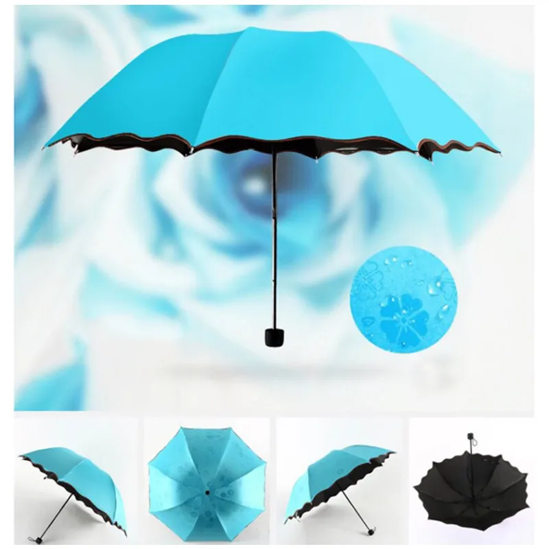 100% Brand New and High Quality Magic UV Folding Sun Rain Windproof Flowering Umbrella Rain Women Clear Umbrella
100% Brand New and High Quality Magic UV Folding Sun Rain Windproof Flowering Umbrella Rain Women Clear Umbrella