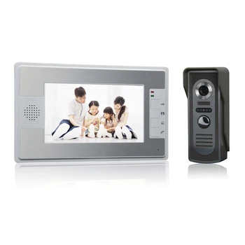 (1 set) NEW color screen 7 inch 1 to 1 Video intercom with waterproof camera night version talk-back door access control system
(1 set) NEW color screen 7 inch 1 to 1 Video intercom with waterproof camera night version talk-back door access control system