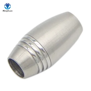 1pc Silver Tone 316L Stainless Steel Magnetic Bracelet Clasps Connectors Fits for 3/4/5/6/7/8mm mm Round Leather Cord End Caps
1pc Silver Tone 316L Stainless Steel Magnetic Bracelet Clasps Connectors Fits for 3/4/5/6/7/8mm mm Round Leather Cord End Caps