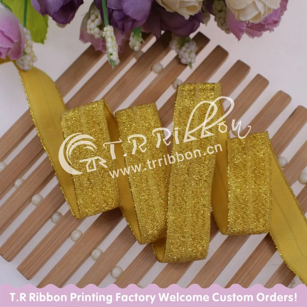 100 YARDS 5/8 inch gold glitter folded elastic #90133 yellow thread foes for garment accessories
100 YARDS 5/8 inch gold glitter folded elastic #90133 yellow thread foes for garment accessories