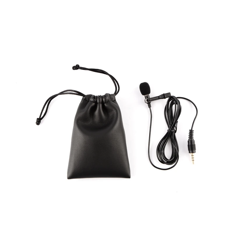 HANGRUI Clip-on Lavalier Microphone Mini Wired Condenser Microphone Voice recorder Studio Lapel microfone For Smartphone Laptop (12)