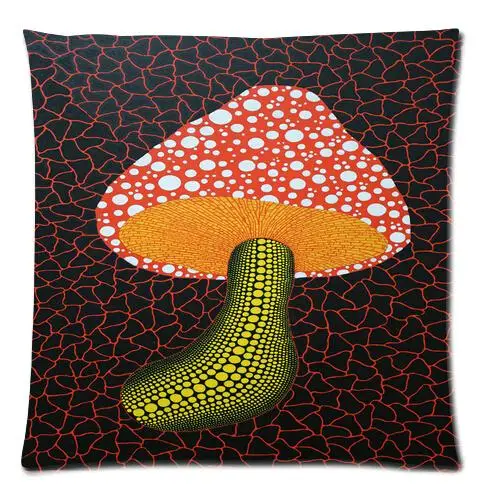 Yayoi Kusama art work mushroom 33x33cm Twin Sides Zippered Pillowcases home Modern Free Shipping
Yayoi Kusama art work mushroom 33x33cm Twin Sides Zippered Pillowcases home Modern Free Shipping