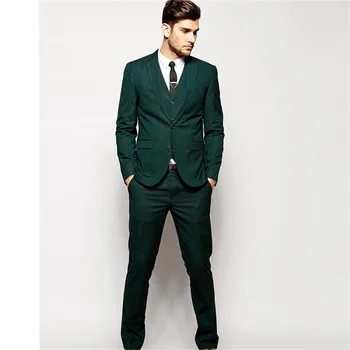 New Groomsmen Notch Lapel Groom men suit Tuxedos 2017 Green Two Buttons Mens Suits Wedding Best Man Suit (Jacket+Pants+Tie+Vest)
New Groomsmen Notch Lapel Groom men suit Tuxedos 2017 Green Two Buttons Mens Suits Wedding Best Man Suit (Jacket+Pants+Tie+Vest)