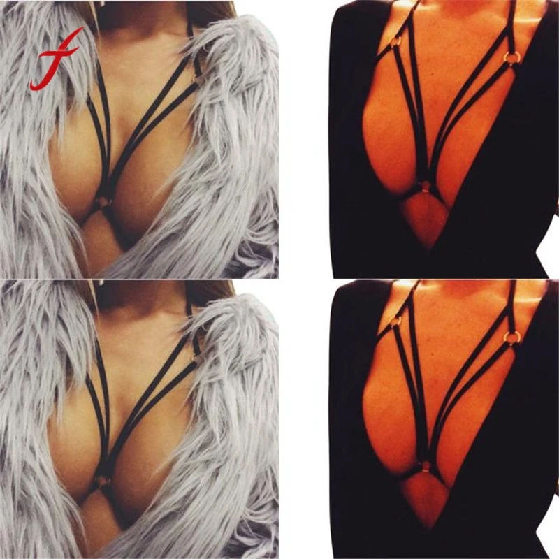 Feitong 2019 New Fashion Cosplay Womens Sexy Goth Lingerie Elastic Cage Bra Bandage Strappy Bustier Hollow Out Crop Tops
Feitong 2019 New Fashion Cosplay Womens Sexy Goth Lingerie Elastic Cage Bra Bandage Strappy Bustier Hollow Out Crop Tops