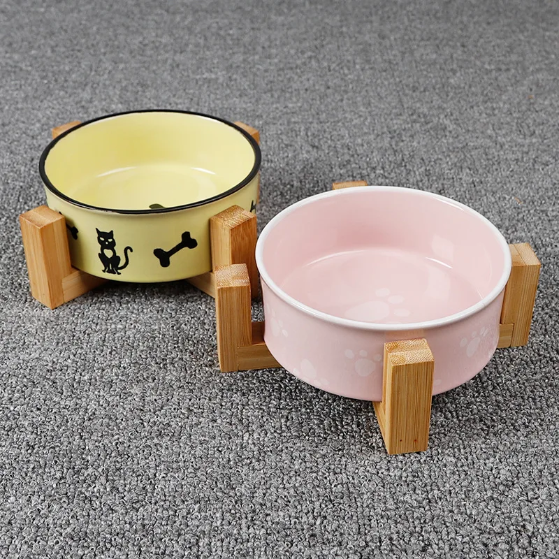 Pet Dog Cat bowl Feeders Round print ceramics bowl Puppy Cat Drinking Water Device cute cartoon Food dish Pet Supplies product
Pet Dog Cat bowl Feeders Round print ceramics bowl Puppy Cat Drinking Water Device cute cartoon Food dish Pet Supplies product