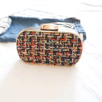 Women Wool Patchwork Clutch Evening Bag Ladies Party Wedding Bride Fashion Wallet Day Clutches Dress Makeup Bags Crossbody Bag
Women Wool Patchwork Clutch Evening Bag Ladies Party Wedding Bride Fashion Wallet Day Clutches Dress Makeup Bags Crossbody Bag