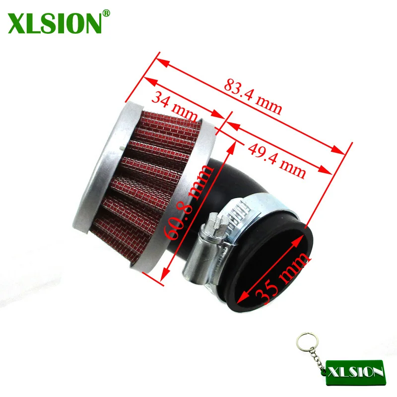 XLSION 35mm Aluminum Air Filter For Honda Z50 CT70 SL70 XL70 CL70 C70 ST90 SL90 CL90 CM91 CT90 CT110 CT125 Z50 TRX70 TRX90
XLSION 35mm Aluminum Air Filter For Honda Z50 CT70 SL70 XL70 CL70 C70 ST90 SL90 CL90 CM91 CT90 CT110 CT125 Z50 TRX70 TRX90