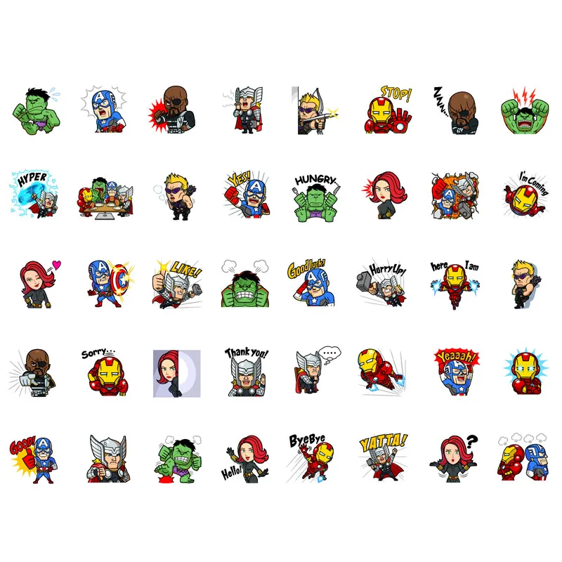 40pcs/set Cute Marvel The Avengers Hero Aesthetic Bullet Journal Stickers Scrapbooking Stationery Sticker Flakes Art Supplies 
40pcs/set Cute Marvel The Avengers Hero Aesthetic Bullet Journal Stickers Scrapbooking Stationery Sticker Flakes Art Supplies