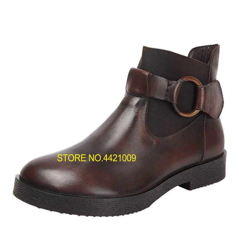 2018 hot ladies leather booties thick with manual platform ankle boots for women flat fur boots
2018 hot ladies leather booties thick with manual platform ankle boots for women flat fur boots