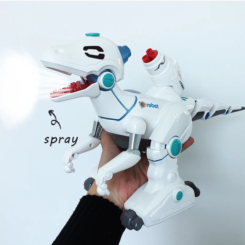 Electric toy walking dinosaur Electronic Music robot With Light Sound Mechanical dinosaurs Interactive Robots Toy RC Robot gift
Electric toy walking dinosaur Electronic Music robot With Light Sound Mechanical dinosaurs Interactive Robots Toy RC Robot gift